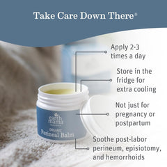 Earth Mama Recovery Kit front view illustrating two piece postpartal care set.