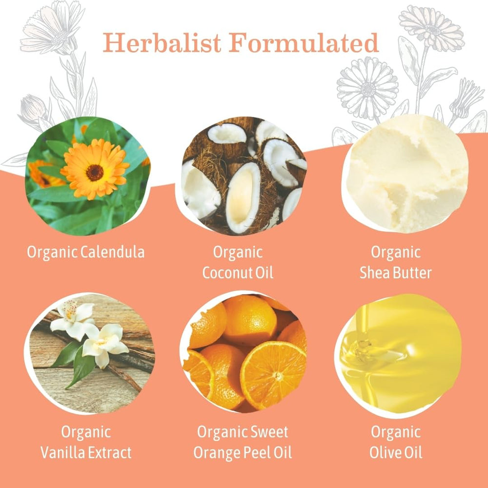 Castile soap ingredients: coconut oil and shea butter