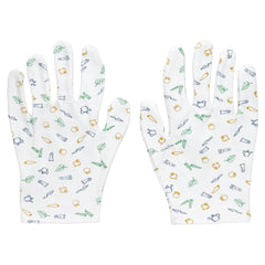 Earth Therapeutics Hand Remedy and Gloves paired image highlighting enhanced emollient penetration