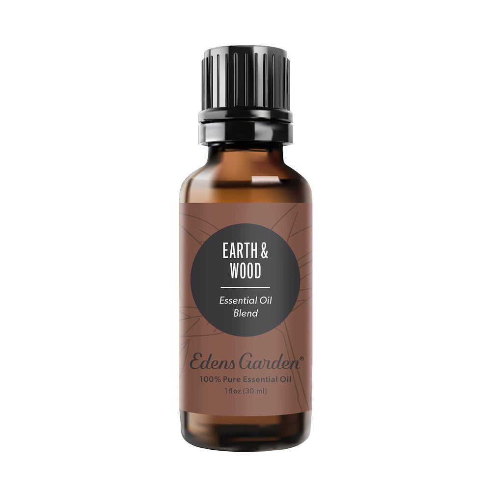 Earth & Wood Essential Oil Blend bottle 30 ml with cedarwood notes