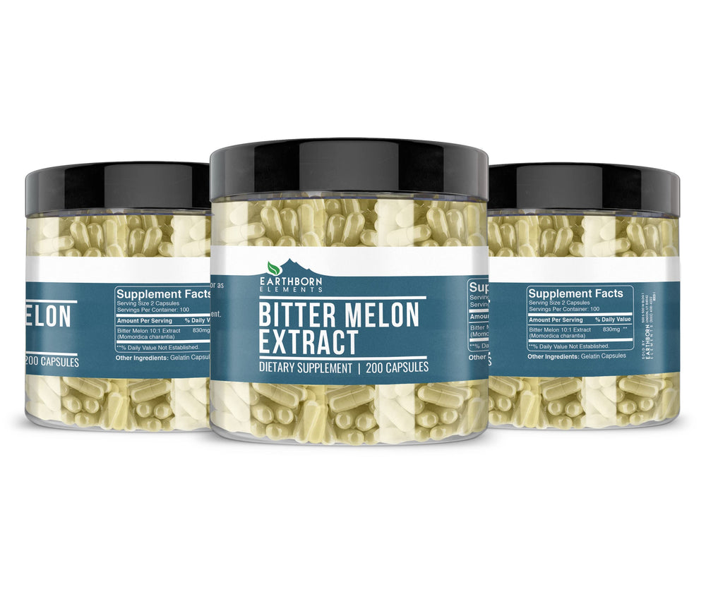 100-day supply of bitter melon capsules for peak health