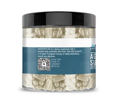 USA-encapsulated Earthborn Elements Agmatine Sulfate capsules close-up