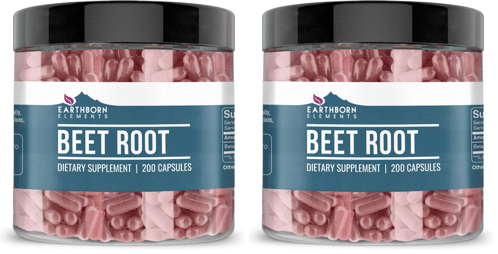 Earthborn Elements Beet Root Capsules Pack 2 hero image