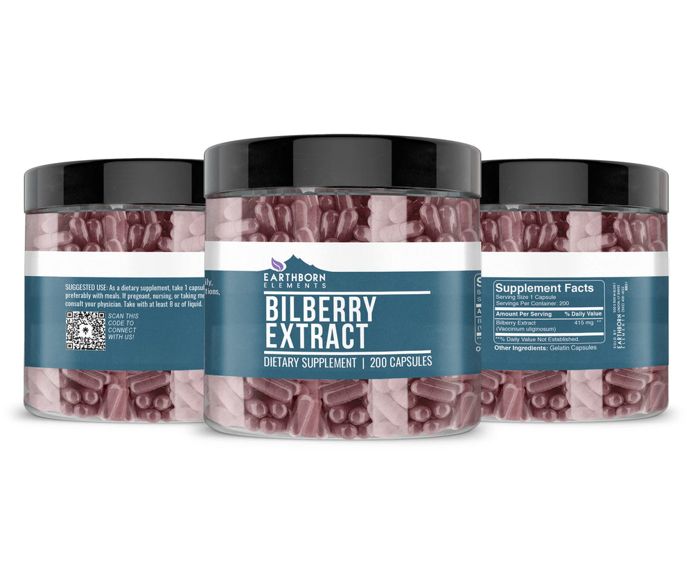 Bottle back label showing ingredients – USA encapsulated