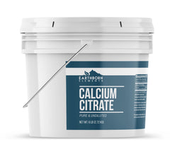 Powder close-up of Calcium Citrate