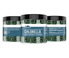 USA-encapsulated chlorella product shot