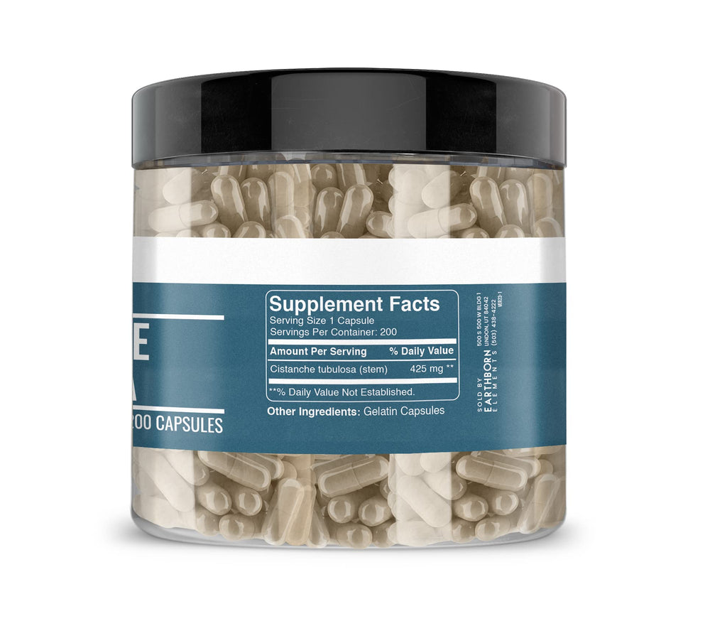 USA encapsulated Earthborn Elements Cistanche Tubulosa supplement