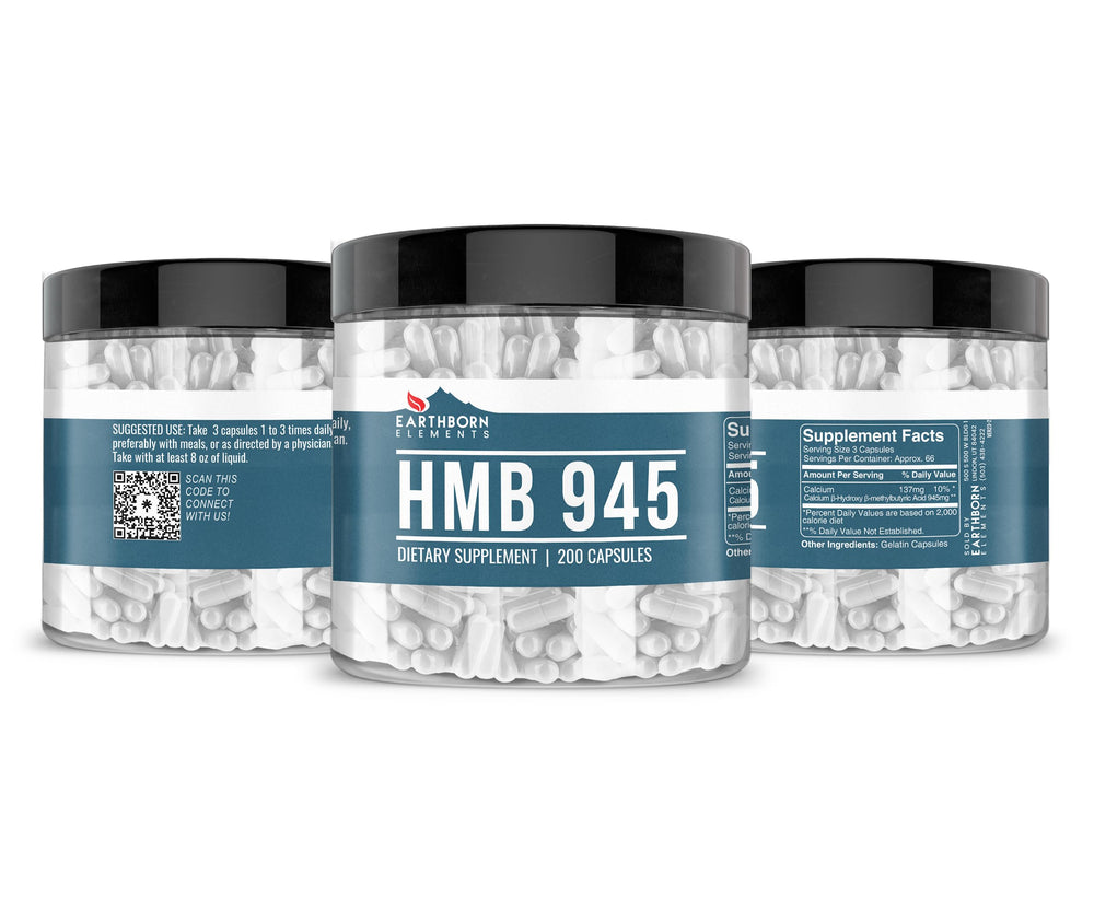 Nutrition facts and ingredients on Earthborn Elements bottle