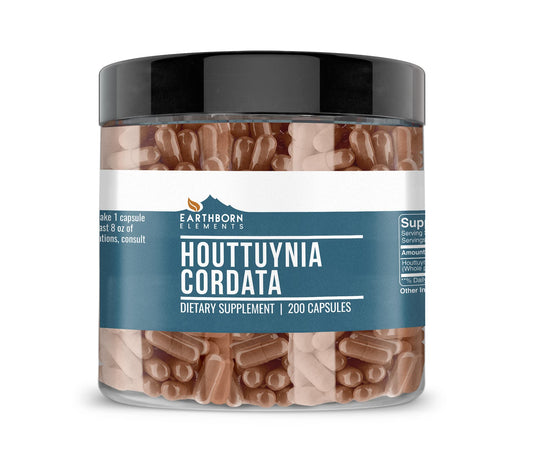 Hero image of Earthborn Elements Houttuynia Cordata 200 capsules
