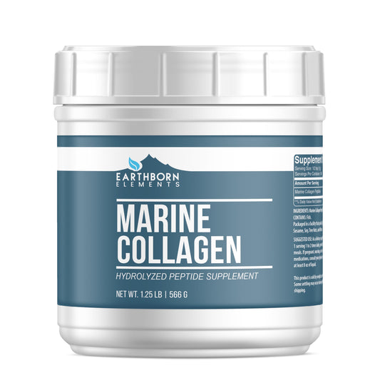 Earthborn Elements Hydrolyzed Marine Collagen Peptides Powder 1.25 lb