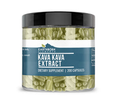 Earthborn Elements Kava Kava Extract bottle label