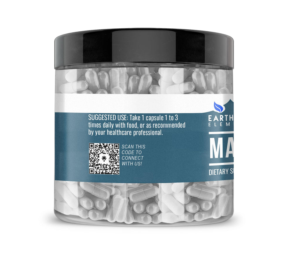 Pure and undiluted malic acid capsules