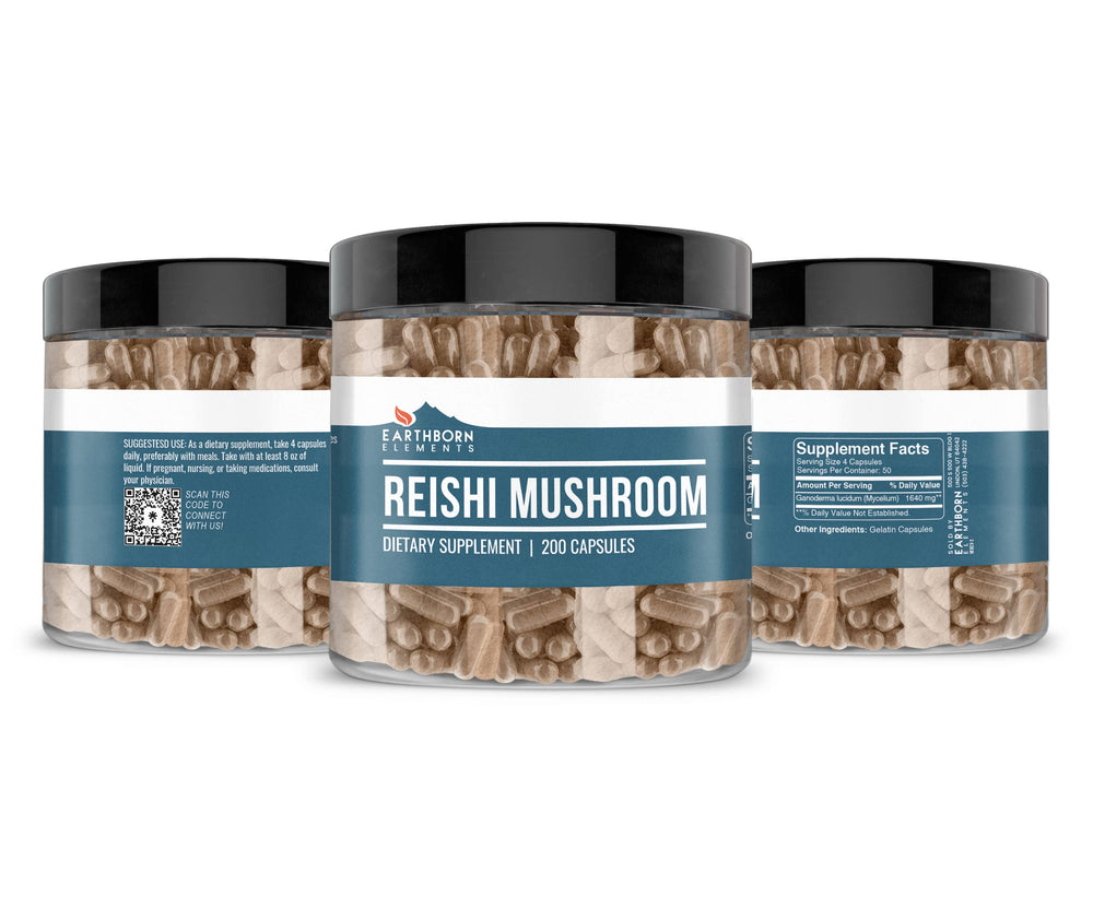 Origin: Reishi mushroom sourced from Asia