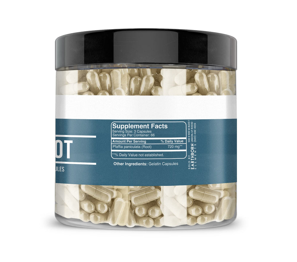 Suma Root packaging front label