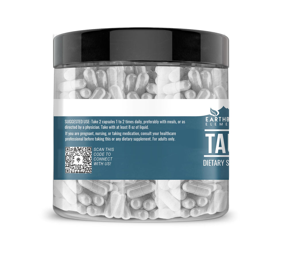 Pure and undiluted Taurine with no additives or fillers