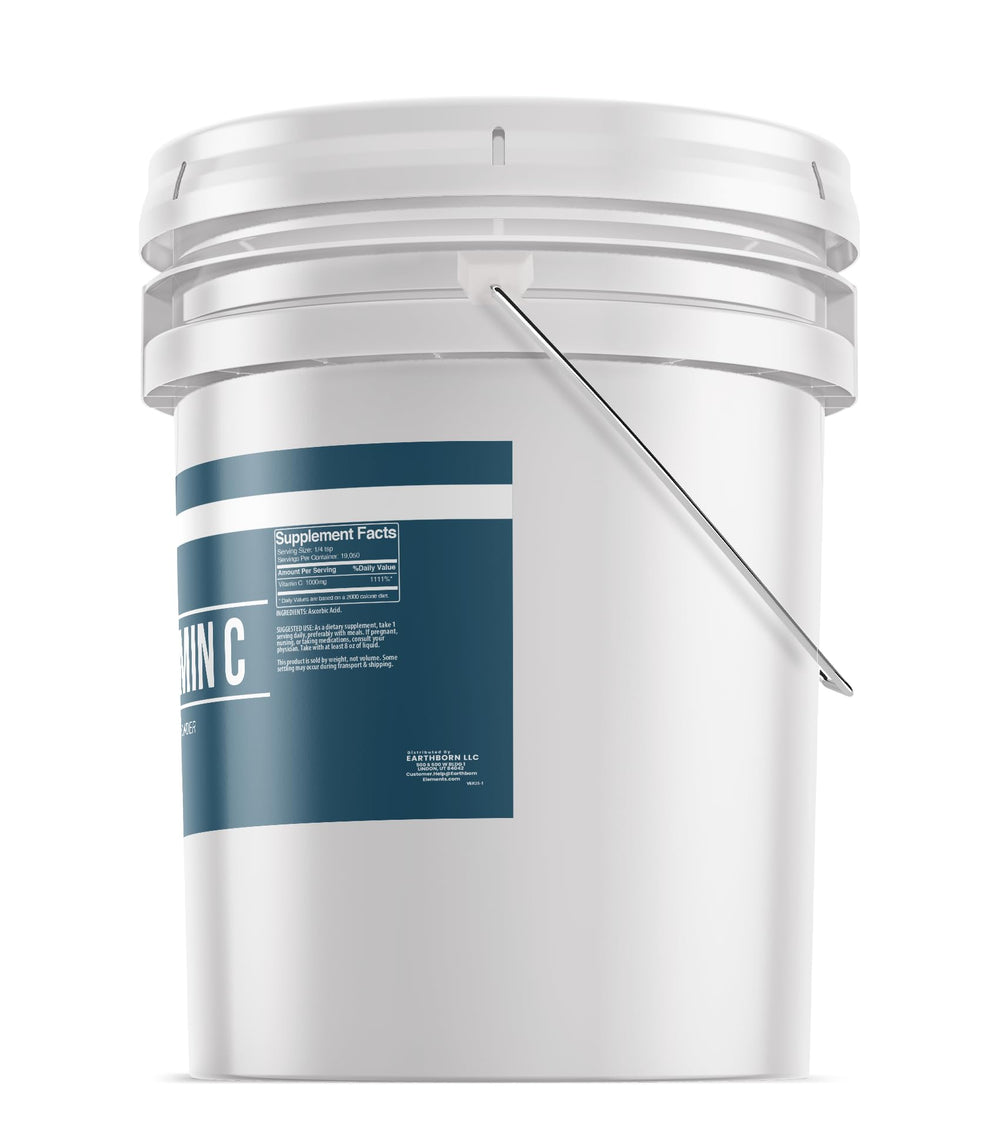 Earthborn Elements Vitamin C Powder dissolves easily in lotions and creams