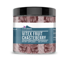 Bottle of Earthborn Elements Vitex (Chasteberry) 200 capsules