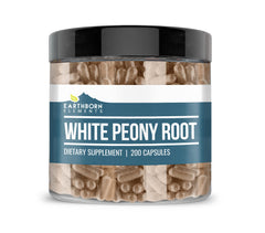 Earthborn Elements White Peony Root Capsules - 200 capsules
