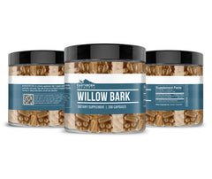 USA-encapsulated Earthborn Elements Willow Bark Extract capsules