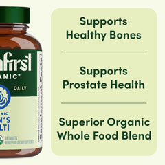 USDA Organic and Non-GMO certification seals on packaging