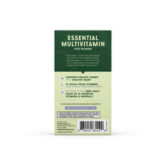 Top view of EarthFirst Organic Women’s Multi bottle