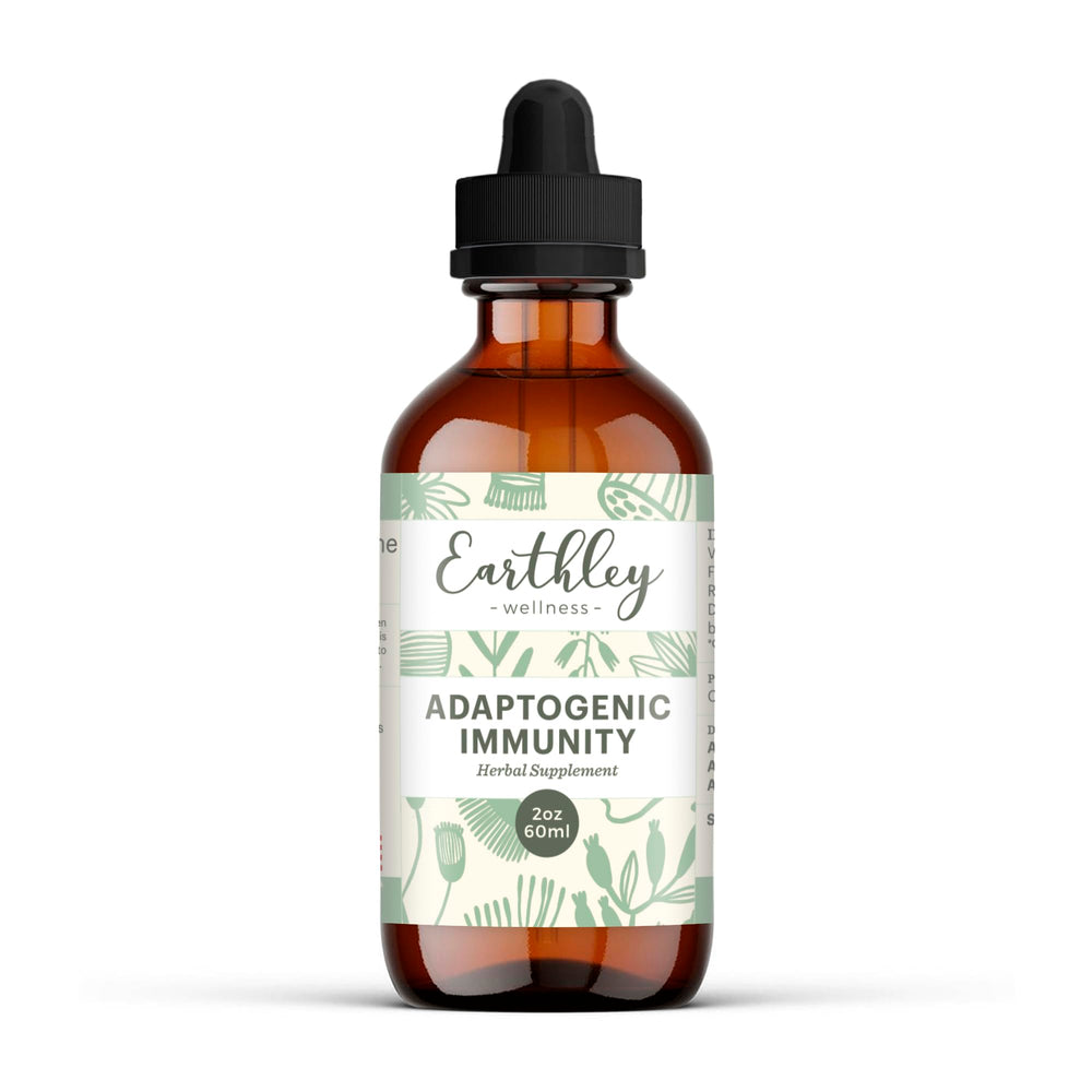 Earthley Wellness Adaptogenic Immunity bottle – front view