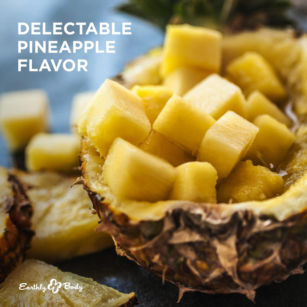 Warm edible massage oil on skin
