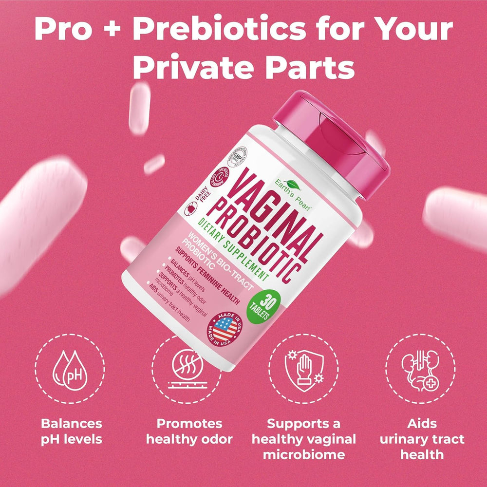 D-mannose, cranberry and prebiotic FOS ingredients illustration