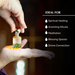 Earthy smoky and sweet aroma of Myrrh Anointing Oil