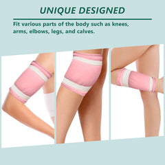 9 piece castor oil pack kit for knee and neck