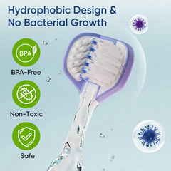 Non-slip silicone handle designed for small hands