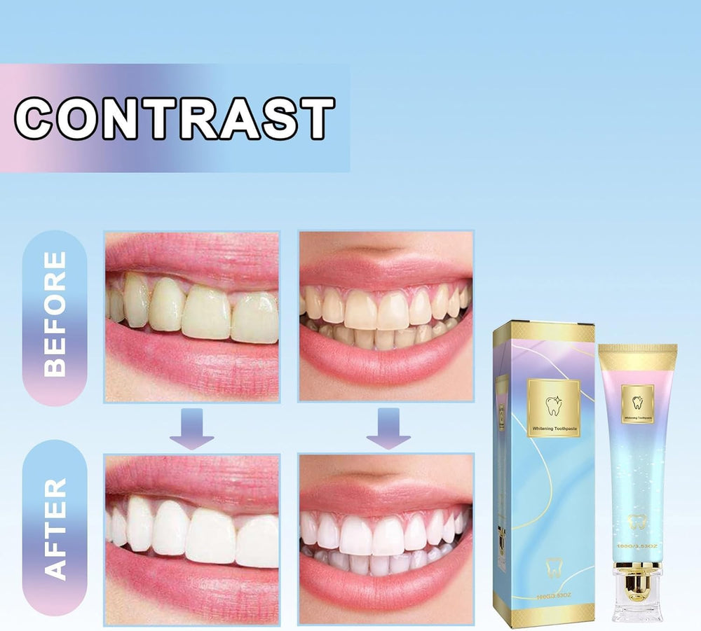 Fresh breath concept with clean mouth after brushing with Easilyous