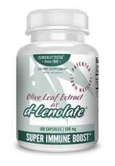 East Park Olive Leaf Extract OLE d-Lenolate 500mg bottle label