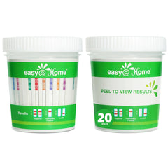 Front view of Easy@Home Drug Test Cup Kit