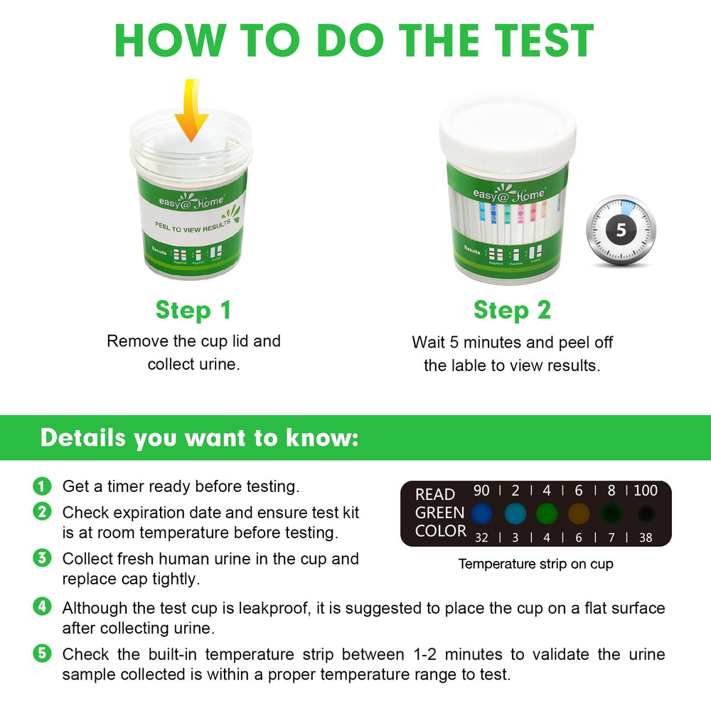 Leak-proof 150 mL urine collection cup