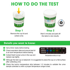 Leak-proof 150 mL urine collection cup