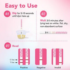 Read results in 3 to 5 minutes for Easy@Home tests