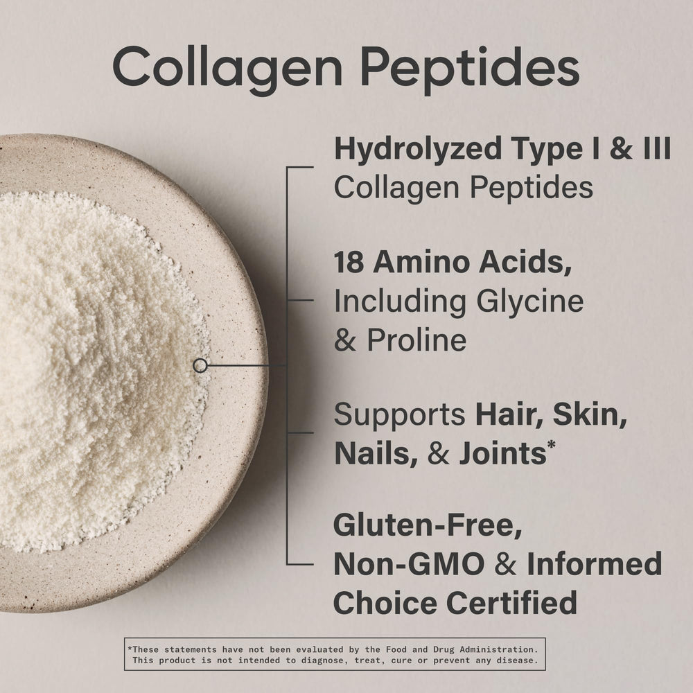 Collagen drink mix dissolving easily in water or coffee