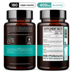 Easy-to-swallow vegan magnesium citrate capsules