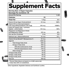 Easy-to-swallow capsules designed for daily use