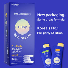 EASY TOMORROW sleek packaging for easy daily use