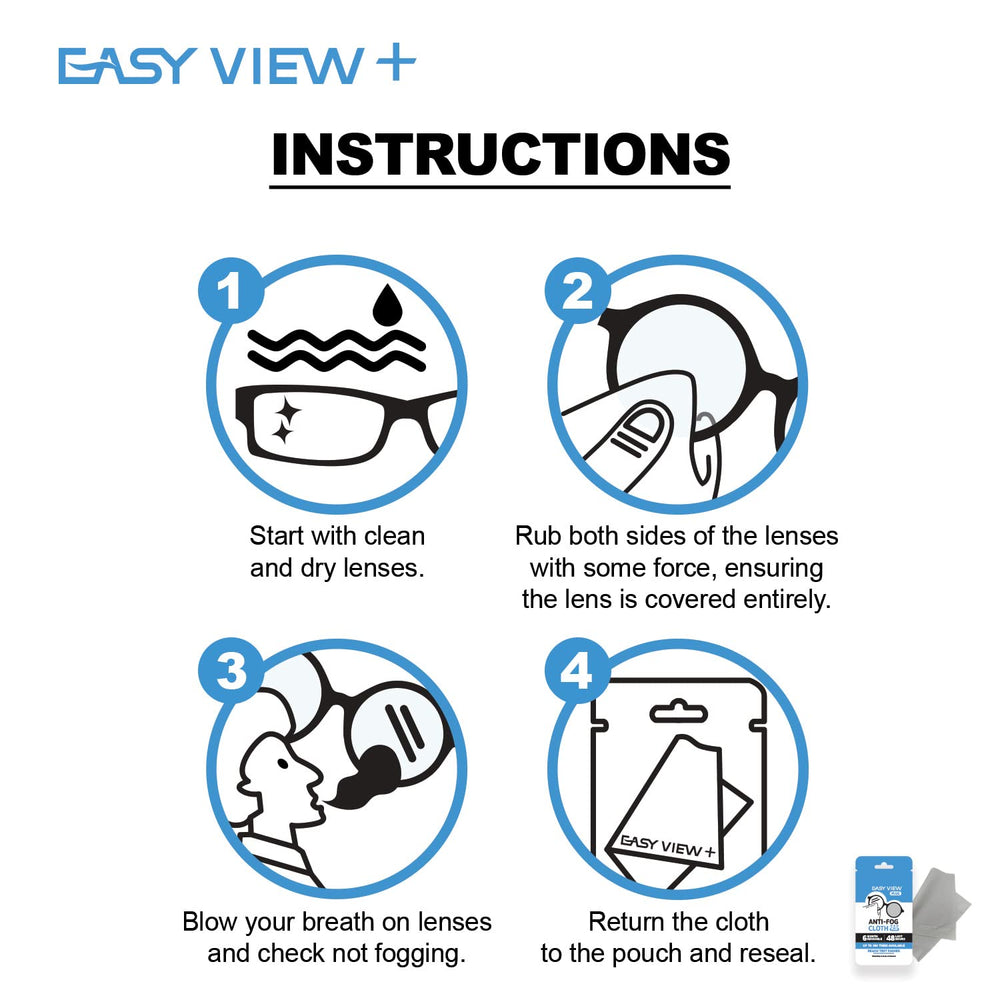 Motorcycle helmet visor cleaned with EASY VIEW+ anti-fog cloth