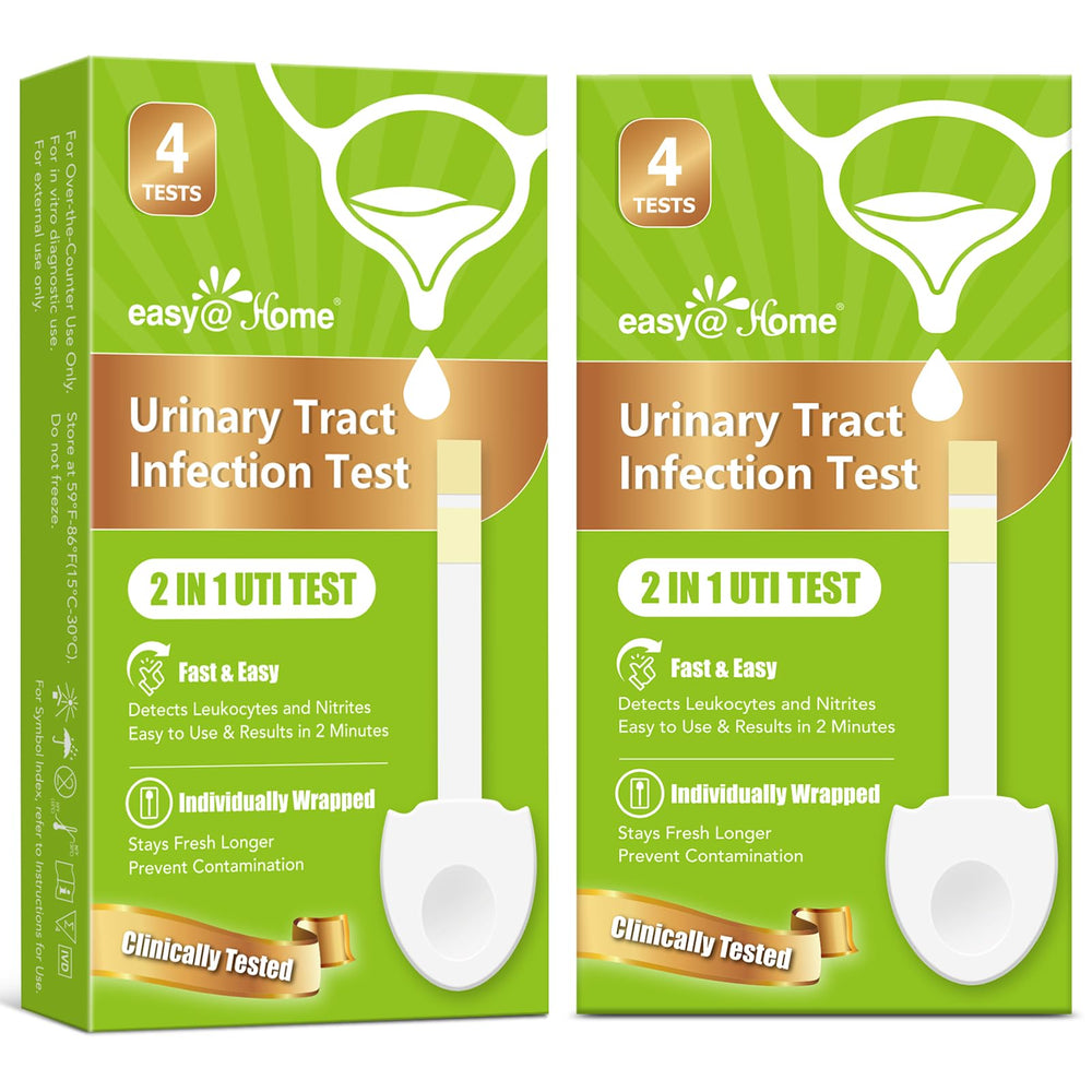 Easy@Home UTI Test Strips for Women – Pack of 8