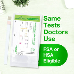 Test result example after 2 minutes