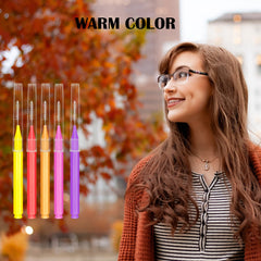 Interdental brush toothpick in green color