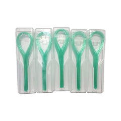 Threaders for implants and connected crowns