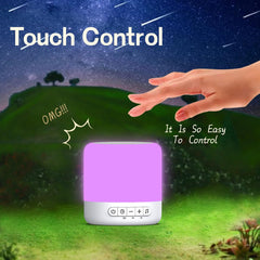 Easysleep sound machine volume dial close-up for precise sound levels