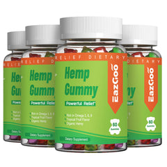 EAZGOO Hemp Gummies bottle front view