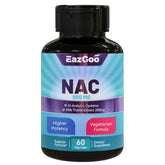 EAZGOO NAC 800mg + Milk Thistle 200mg bottle - 60 capsules
