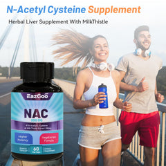 Milk thistle and NAC ingredients close-up